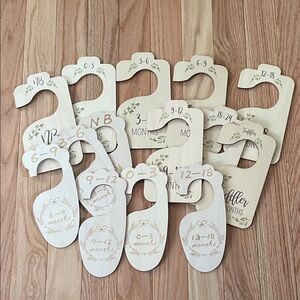 Wooden Baby Closet Dividers
